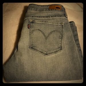 Levi's Demi Curve 6/28 Mid Rise Bbot